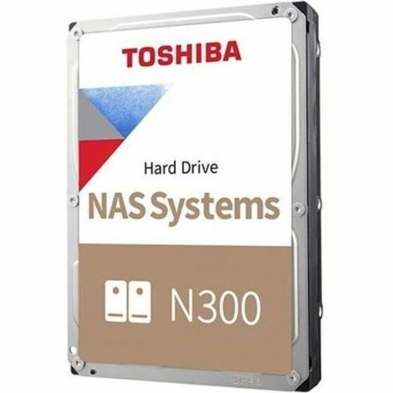 Toshiba N300 12 TB Hard Drive - 3.5" Internal - SATA (SATA/600) - Conventional Magnetic Recording (CMR) Method