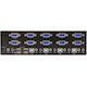 StarTech.com 4-port KVM Switch with Dual VGA and 2-port USB Hub - USB 2.0