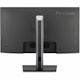ViewSonic VG2752-2K 27 Inch IPS 1440p Ergonomic Monitor with Tilt, Swivel, Pivot, Height Adjust, 100Hz, 5-Port USB Hub, HDMI, DisplayPort, and 65W USB C Inputs