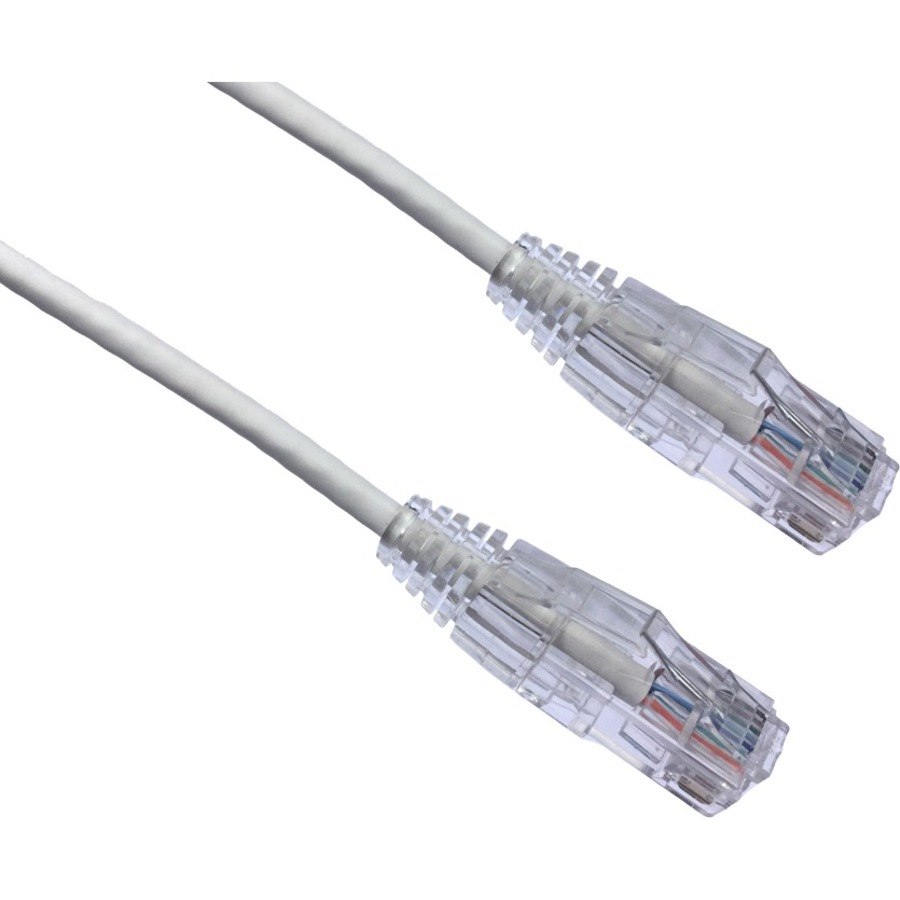 Axiom 12FT CAT6 BENDnFLEX Ultra-Thin Snagless Patch Cable 550mhz (White)