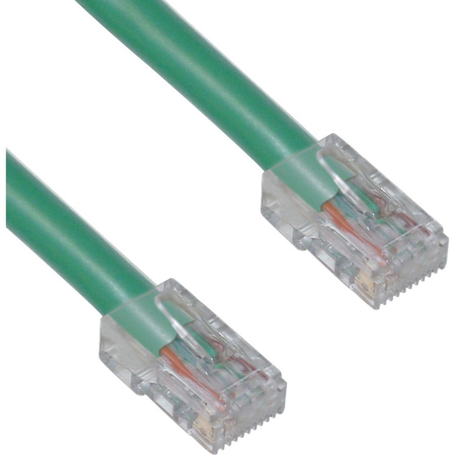 3ft Cat6 Green Ethernet Patch Cable, Bootless