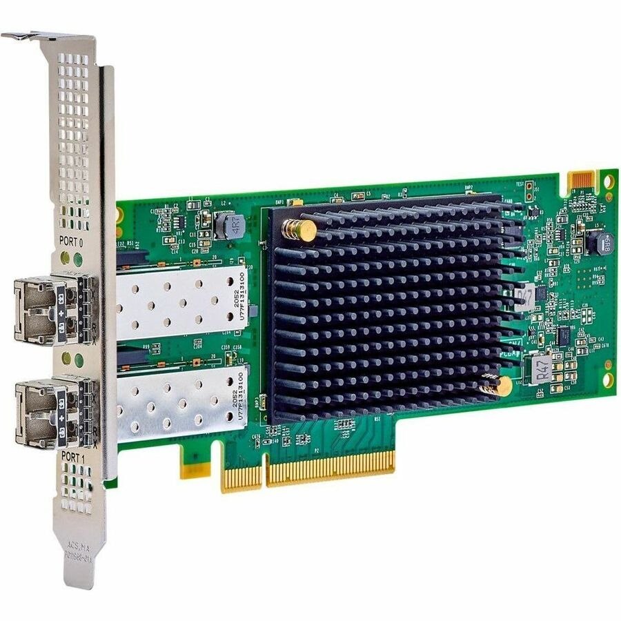 Lenovo ThinkSystem Emulex LPe38102 64Gb 2-port SecureHBA PCIe Fibre Channel Adapter
