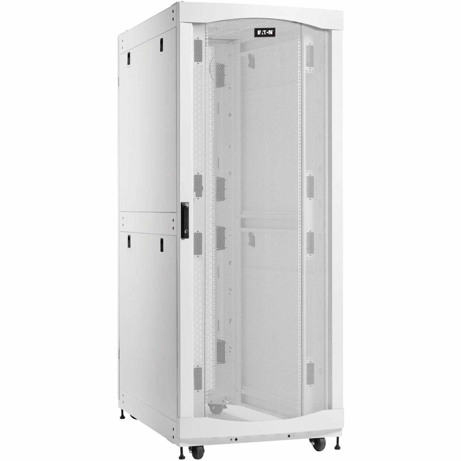 Eaton SmartRack 48U Standard-Depth Extra-Width Heavy-Duty Rack Enclosure Cabinet for AI Servers, White