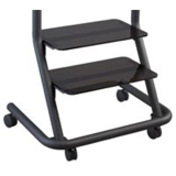 Chief Storage Display Mobile Cart - Black
