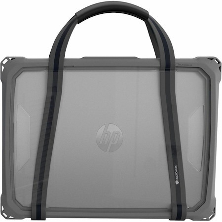 MAXCases Extreme Shell-FL3 Slide Case for HP Fortis G1m Chromebook 11.6" Clamshell (MediaTek Processor) (Grey/Slide-On Top, PC Bottom)