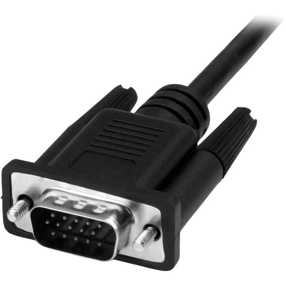 StarTech.com 6ft/2m USB C to VGA Cable - 1920x1200/1080p USB Type C DP Alt Mode to VGA Video Monitor Adapter Cable -Works w/ Thunderbolt 3