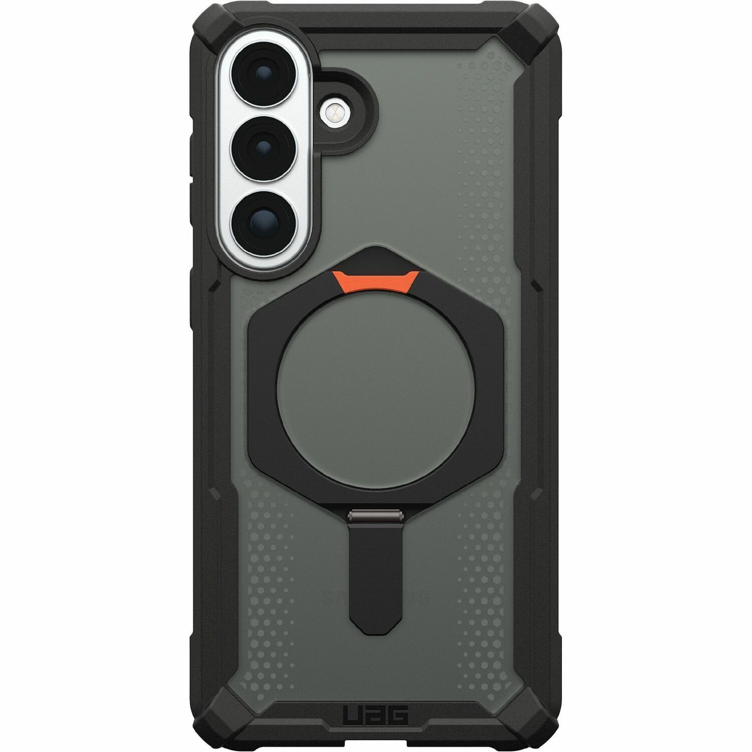 Urban Armor Gear Plasma Xte Rugged Kickstand Case w/Magnets Black/Orange For Samsung Galaxy S26+
