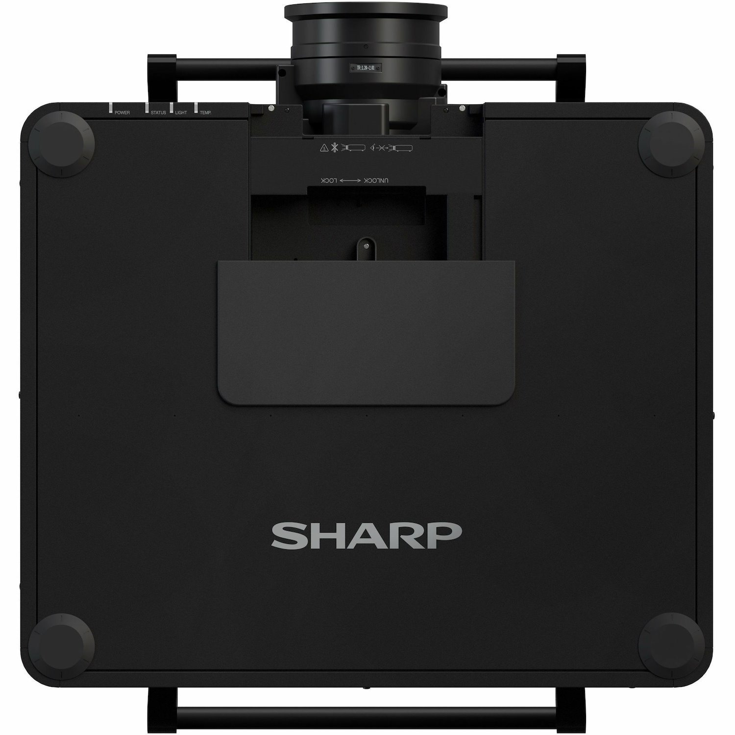 Sharp XP-A201U-B LCD Projector - 16:10 - Floor Mountable, Ceiling Mountable - Black