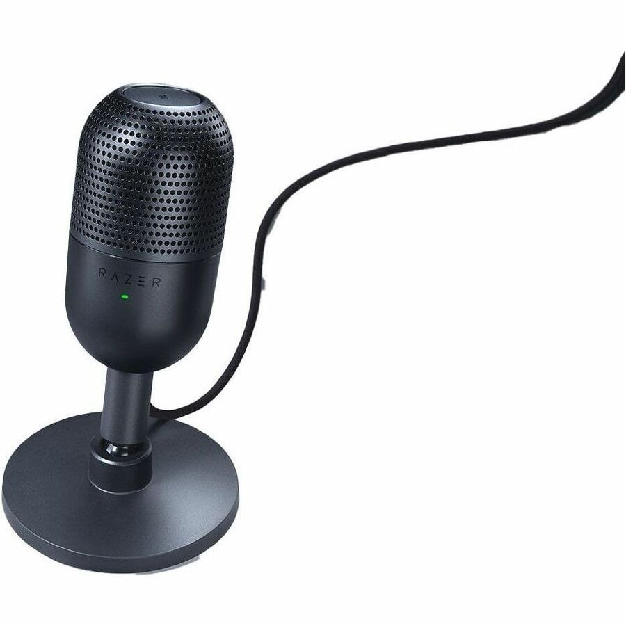 Razer Seiren V3 Mini Wired Condenser Microphone for Voice, Gaming, Live Streaming, Broadcasting, Recording, Computer - Black