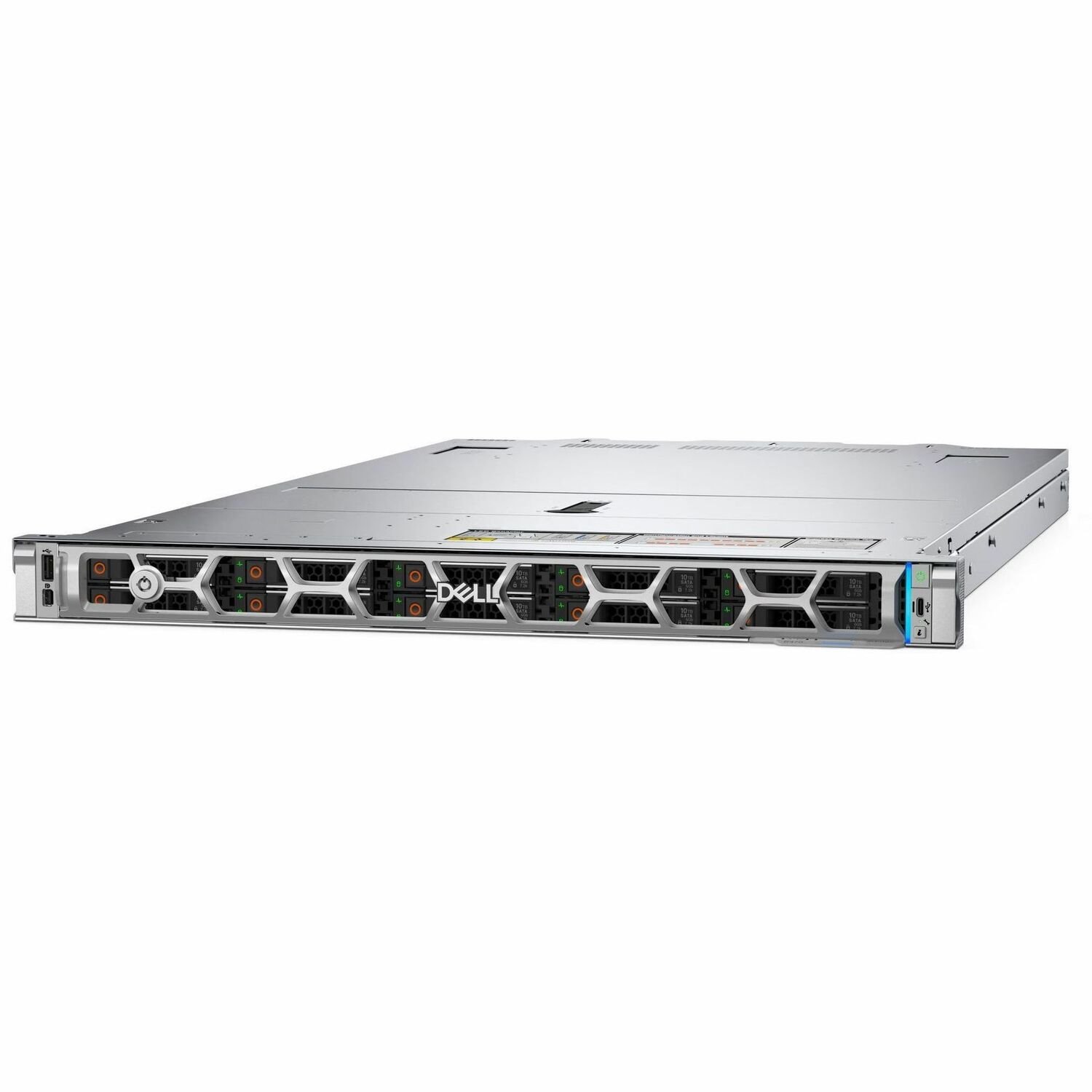 Dell PowerEdge R470 1U Monteerbaar in rek Server - 1 x Intel 3,20 GHz - 32 GB RAM - 960 GB SSD - (2 x 480GB) SSD Configuration - 12Gb/s SAS, Serieel ATA/600, NVMe controller
