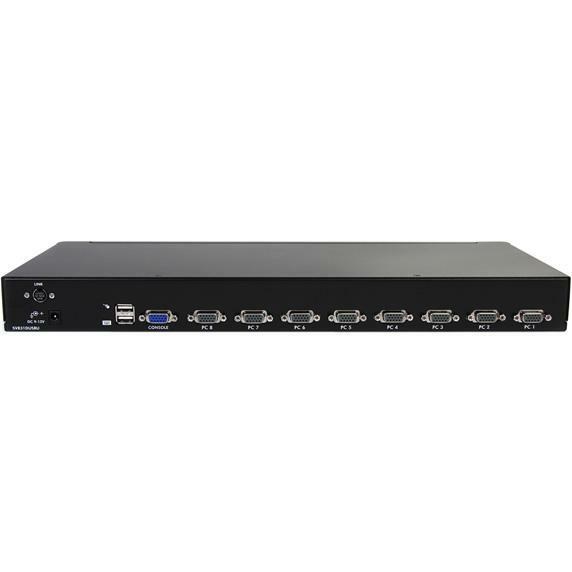 StarTech.com 8 Port 1U Rackmount USB KVM Switch with OSD