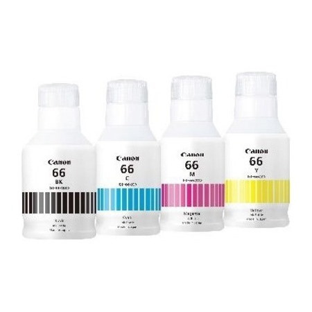 Canon GI66K Refill Ink Bottle - Black - Inkjet