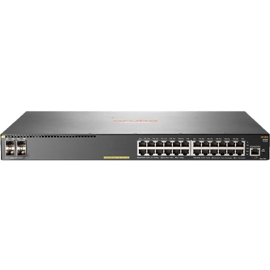 HPE 2930F 24G PoE+ 4SFP+ TAA-compliant Switch