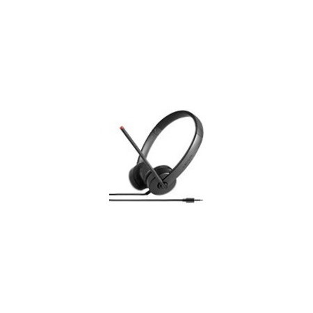 Lenovo Wired Over-the-head Stereo Headset - Black