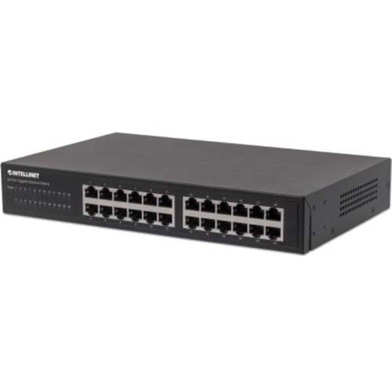 Intellinet 10/100/1000 Auto-Sensing Ports Automatically Detect Optimal Network Speeds For A