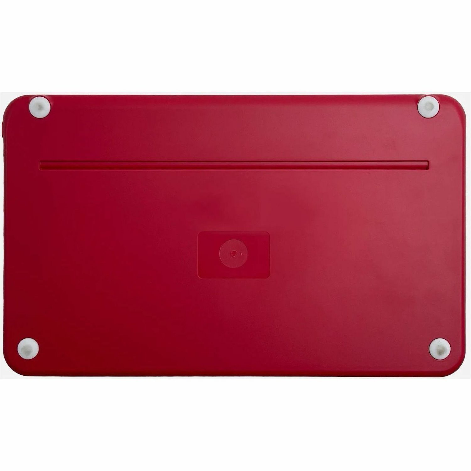 Macally Mac Portable Keyboard with iPhone or iPad Holder (Viva Magenta)