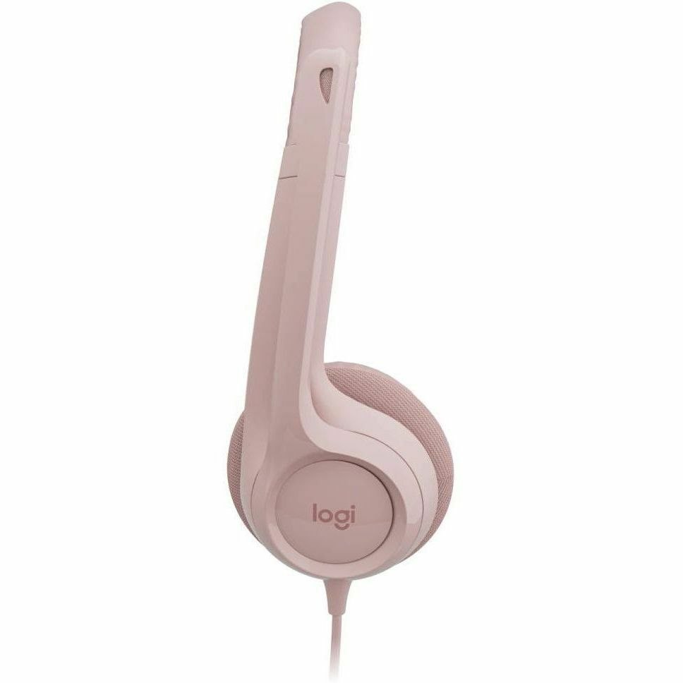 Logitech ClearChat H390 Wired Over-the-head Stereo Headset - Rose