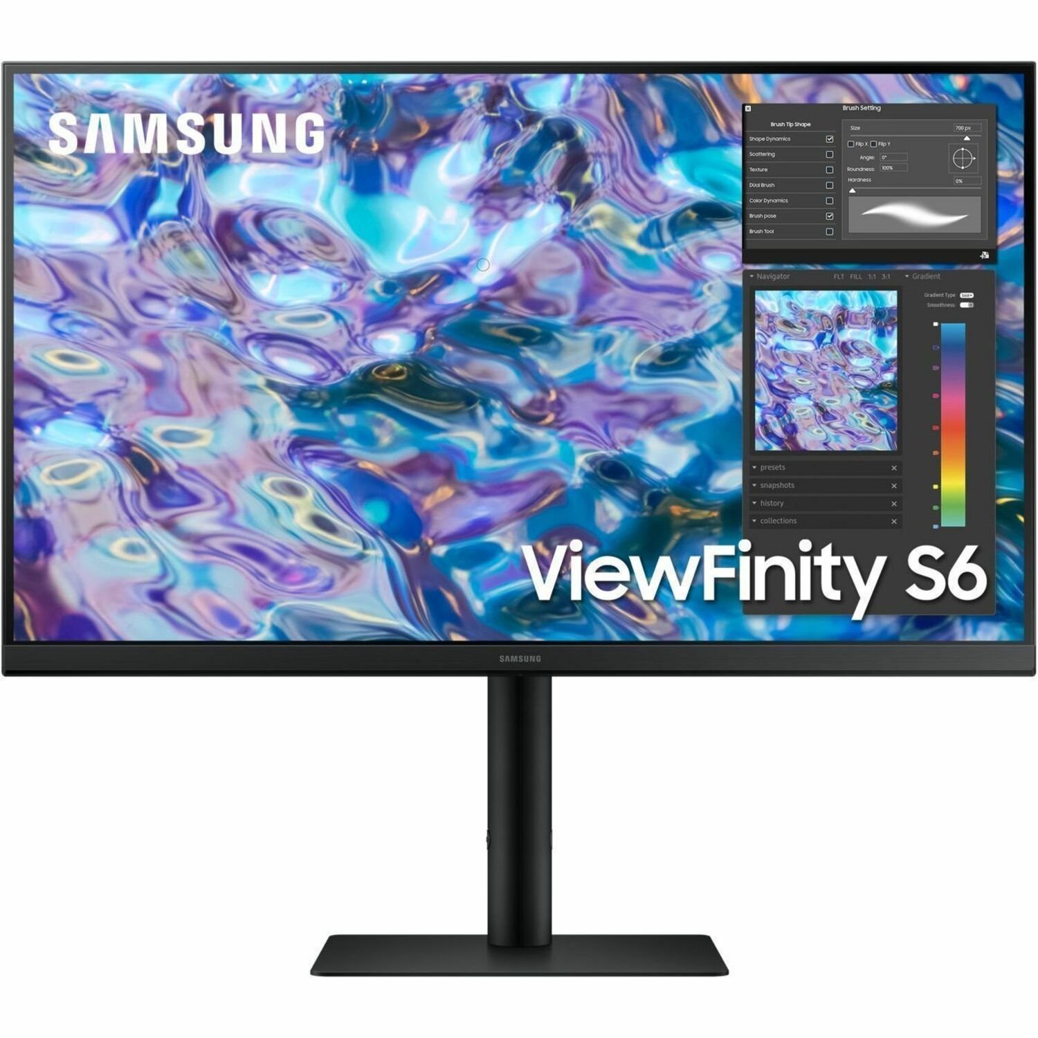 Samsung ViewFinity S6 S27B610EQE 27" Class WQHD LCD Monitor - 16:9 - Black
