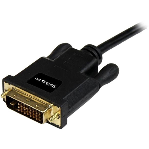 StarTech.com 6ft Mini DisplayPort to DVI Cable, Mini DP to DVI-D Adapter/Converter Cable, 1080p Video, mDP 1.2 to DVI Monitor/Display