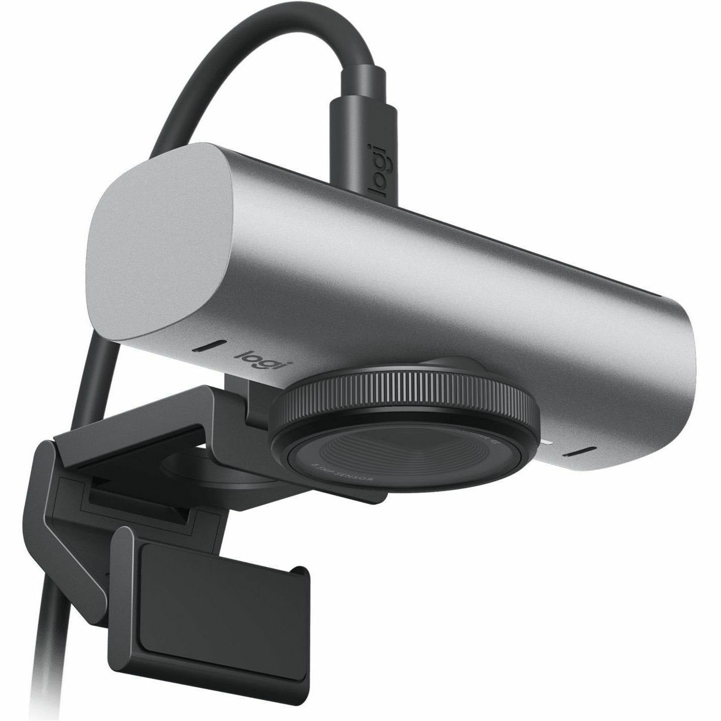 Logitech BRIO Webcam - 8.5 Megapixel - 60 fps - Graphite - USB 3.0