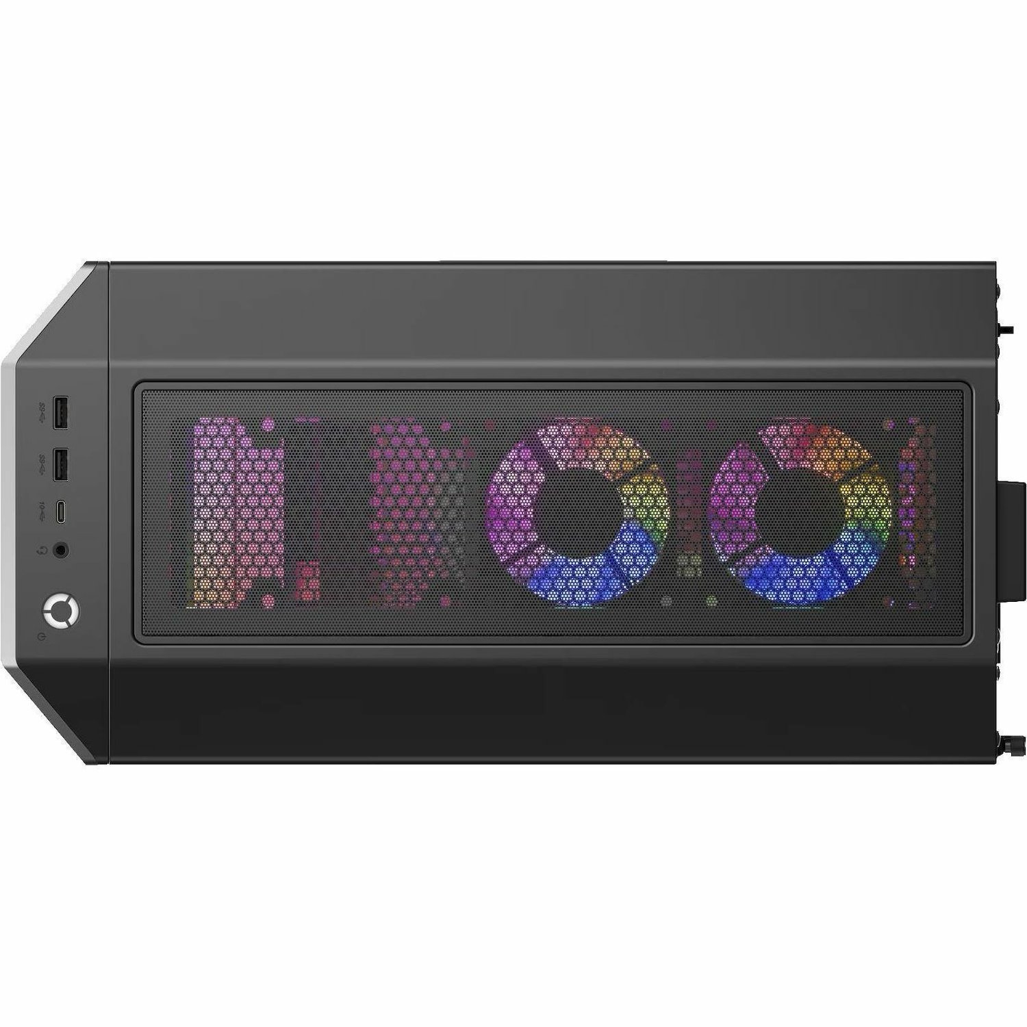 Lenovo LOQ 26ADR10 91DF000VCF Gaming Desktop Computer - AMD Ryzen 7 8745HX - 32 GB - 1 TB SSD - Tower - Luna Gray, Eclipse Black