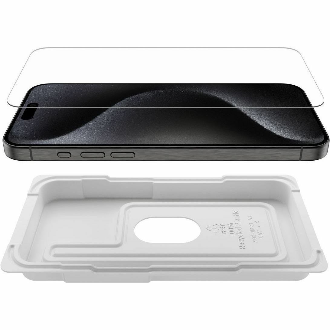 Belkin ScreenForce UltraGlass 2 Treated Screen Protector for iPhone 15 Pro Max