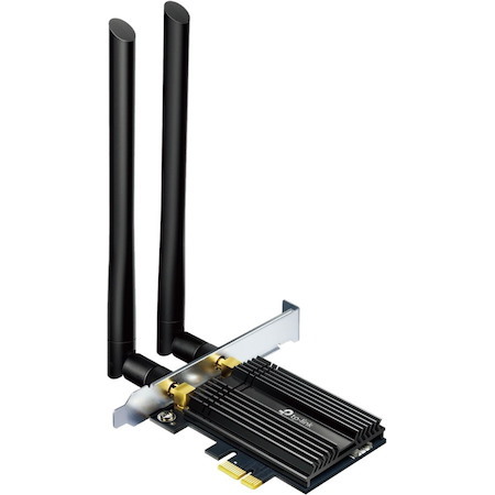 TP-Link TX50E IEEE 802.11ax Bluetooth 5.0 Dual Band Wi-Fi/Bluetooth Combo Adapter for Bluetooth Headset, Desktop Computer