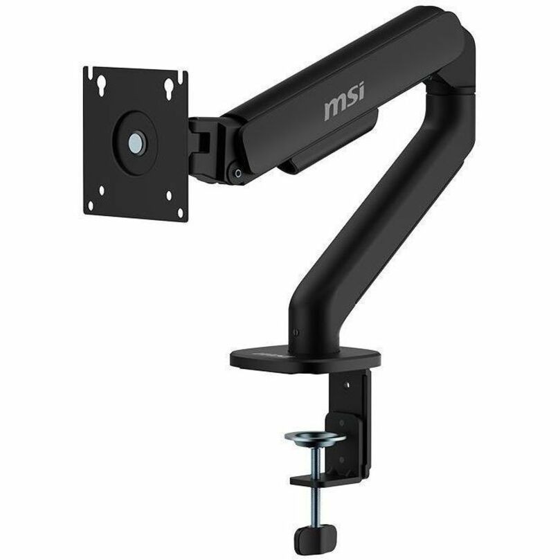 MSI Mounting Arm for Monitor, Flat Panel Display, Curved Screen Display, Display - Matte Black
