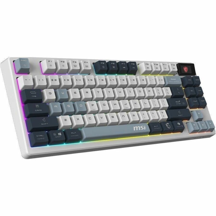 MSI FORGE GK600 TKL WIRELESS SKY Gaming Keyboard