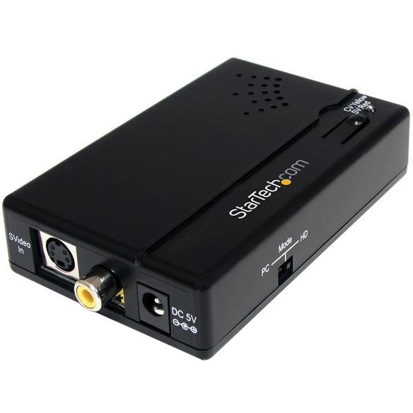 StarTech.com Composite and S-Video to HDMIÂ&reg; Converter with Audio