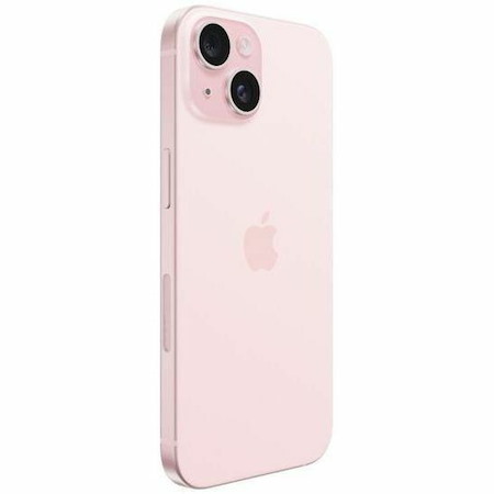 Apple iPhone 15 256 GB Smartphone - 6.1" OLED 2556 x 1179 - Hexa-core (EverestDual-core (2 Core) 3.46 GHz + Sawtooth Quad-core (4 Core) 2.02 GHz - 6 GB RAM - iOS 17 - 5G - Pink
