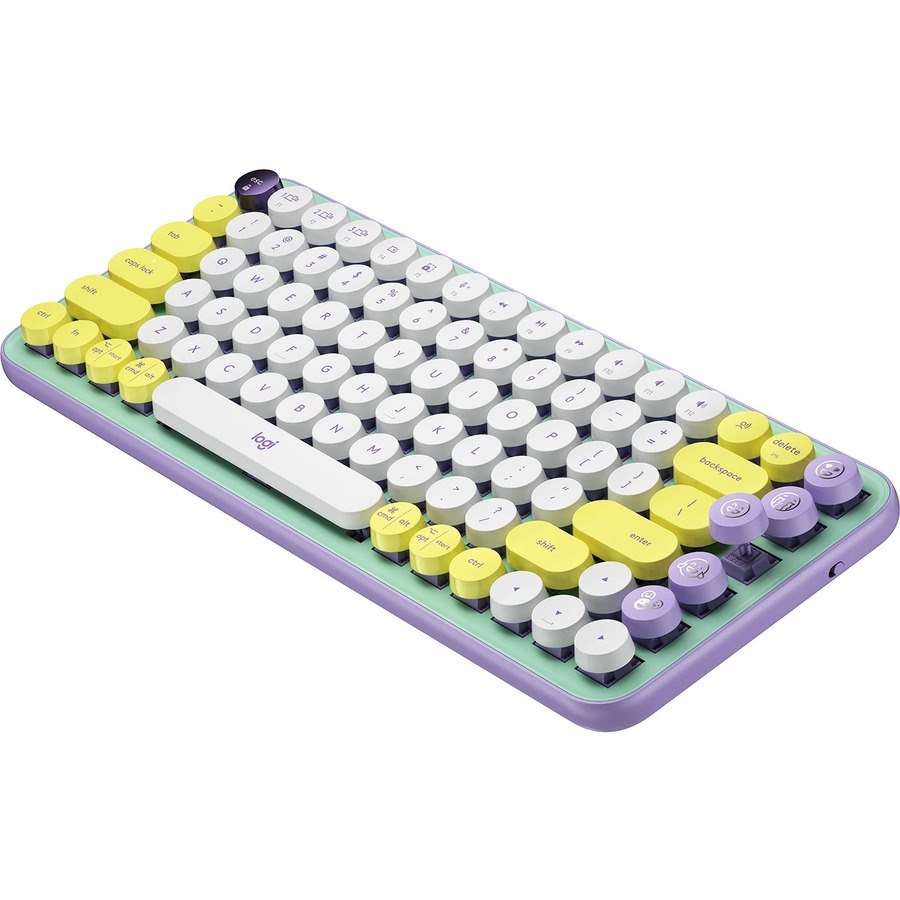 Logitech POP Keys Wireless Mechanical Keyboard with Customizable Emoji Keys