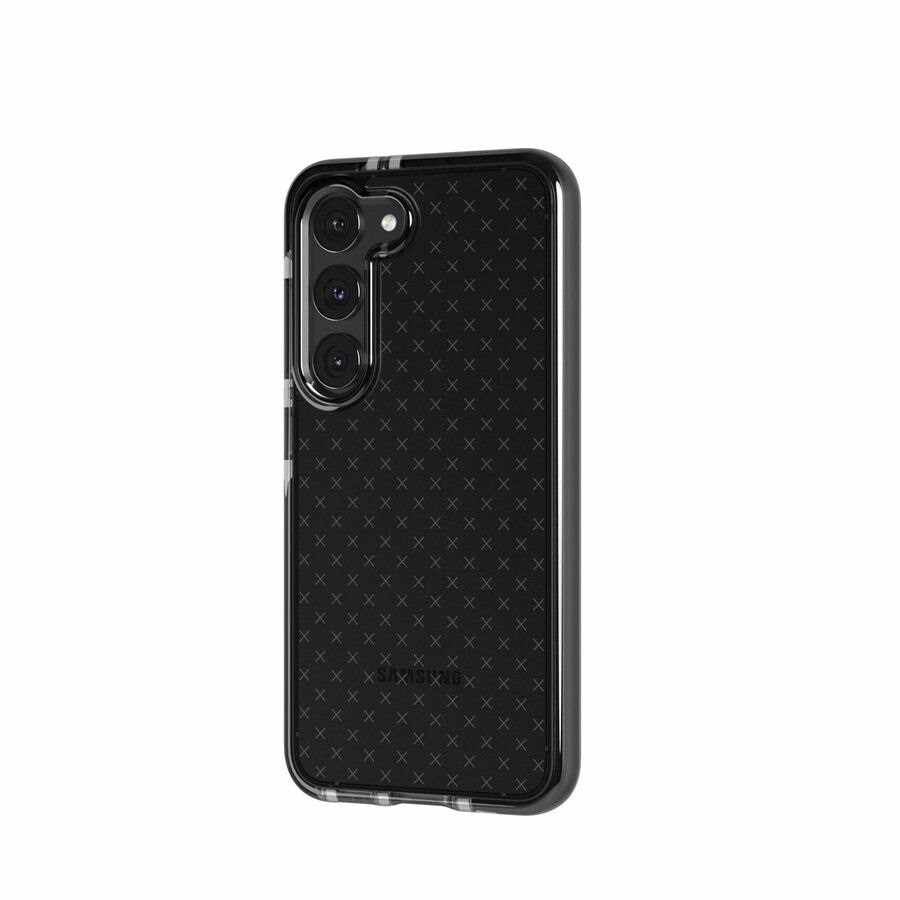 Tech21 Evo Check Case for Samsung Galaxy S23 Smartphone - Smokey