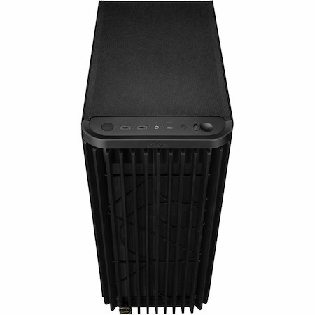 Asus ProArt PA401 Computer Case - ATX Motherboard Supported - Metal, Wood, Tempered Glass, Steel - Black
