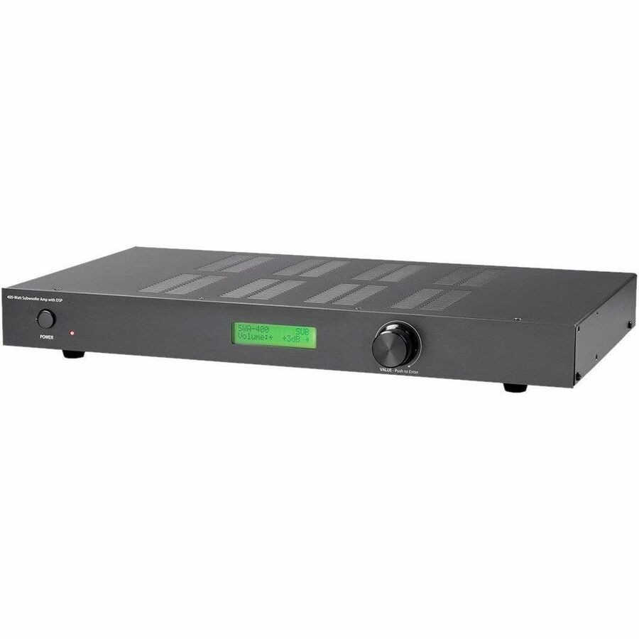 Monoprice The Swa-400 Subwoofer Amplifier Delivers Clean; Solid Power Required To Drive Me