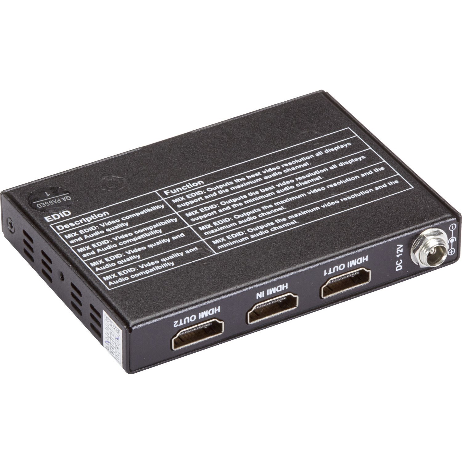 Black Box HDMI 2.0 4K60 Splitter - 1x2