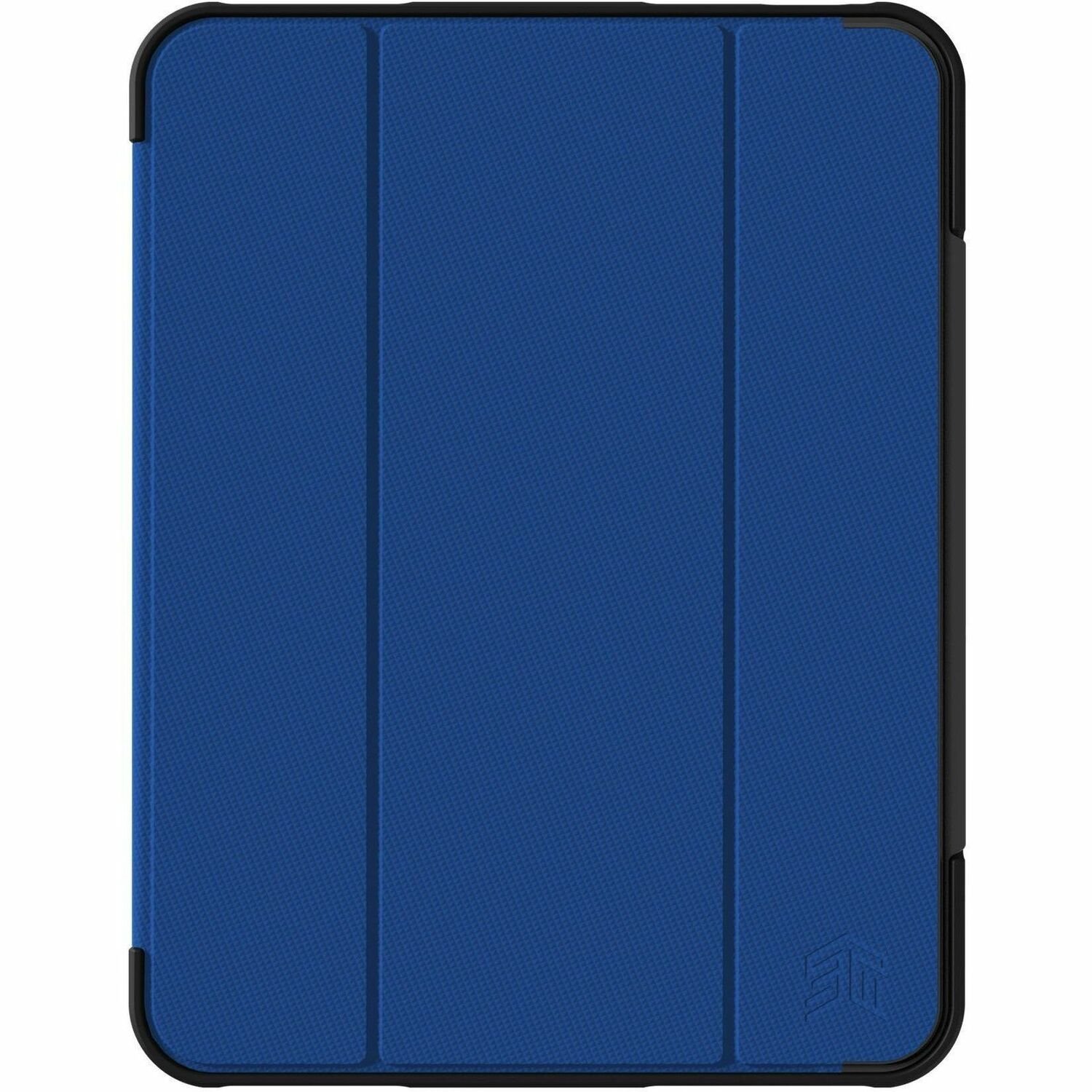 STM Goods Dux Ultra Rugged Carrying Case for Apple iPad (10th Generation), iPad (11th Generation) Tablet - Blue