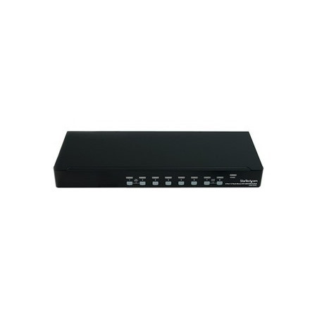 StarTech.com 8 Port 1U Rackmount DVI USB KVM Switch