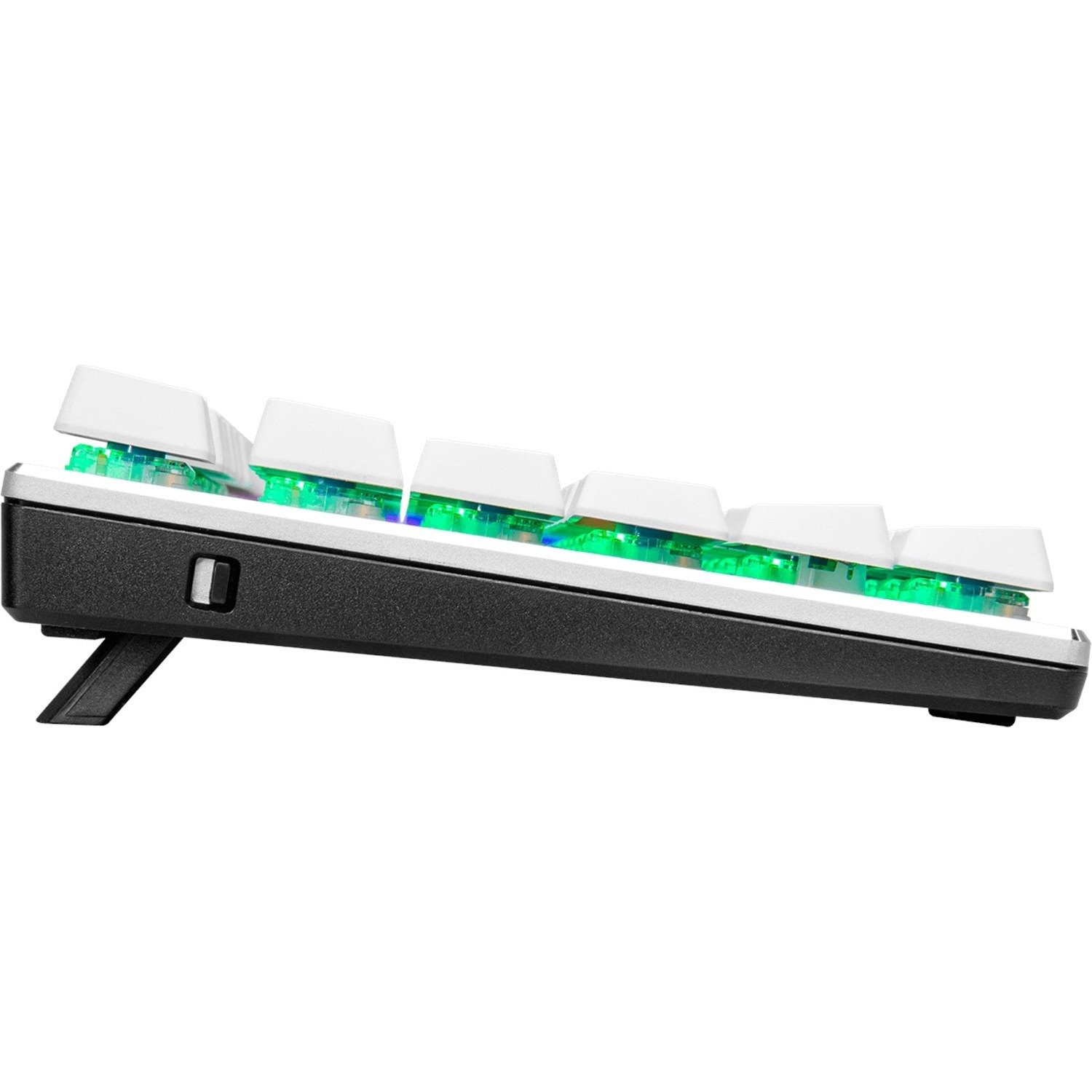 Cooler Master SK653 Gaming Keyboard - Wired/Wireless Connectivity - USB Type A Interface - RGB LED - English (US) - Silver/White