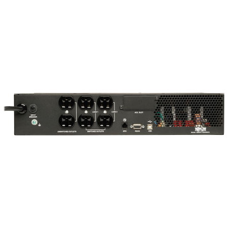 Eaton Tripp Lite Series TAA SmartPro 120V 1kVA 800W Line-Interactive Sine Wave UPS, 2U Rack/Tower, Network Card Options, LCD, USB, 6 Outlets