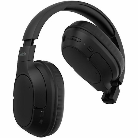 Belkin SoundForm Surround Wired/Wireless On-ear, Over-the-head, Over-the-ear Stereo Headset - Black