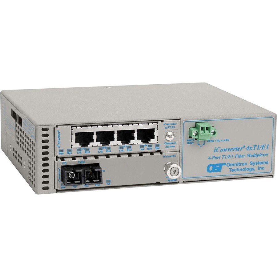 Omnitron Systems iConverter 4-Port T1/E1 Multiplexer