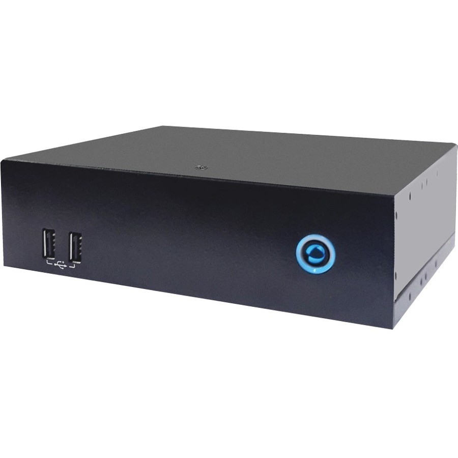 AOpen Digital Engine DE6340 Desktop Computer - AMD Ryzen V1807B - 8 GB - 64 GB SSD - Black