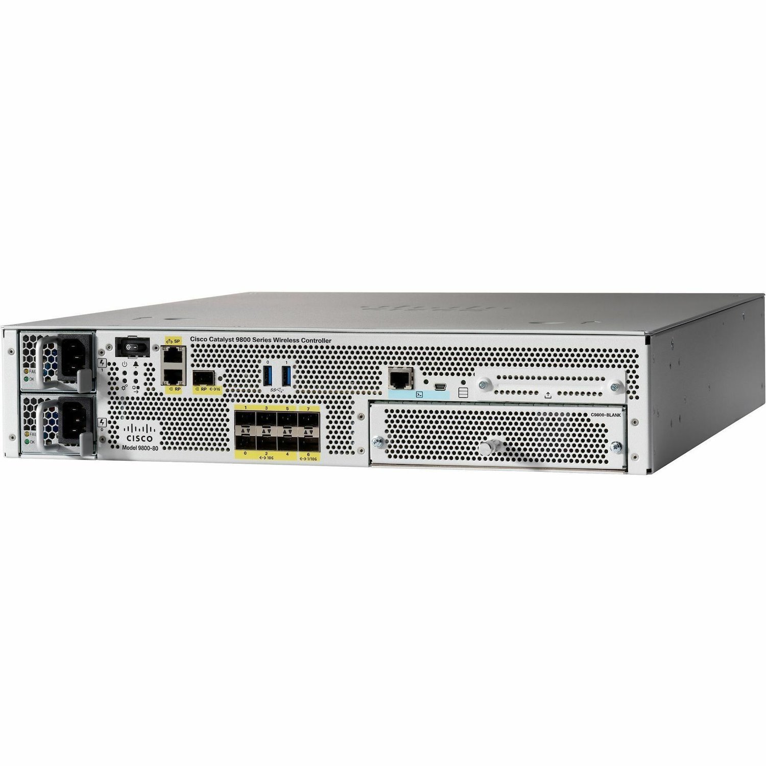 Cisco Catalyst C9800-80 Wi-Fi 5 IEEE 802.11a/b/g/n/ac/ax/d/h/k/r/w/u/e Wireless LAN Controller