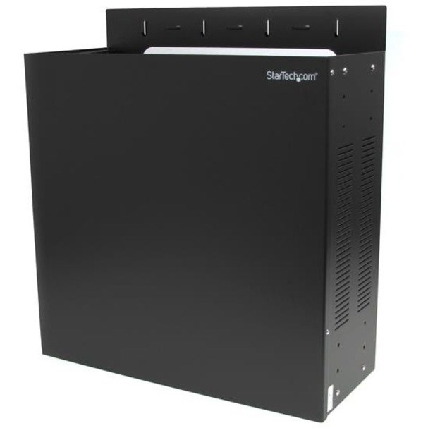 StarTech.com Wallmount Server Rack - Low-Profile Cabinet for Servers with Vertical Mounting - 4U