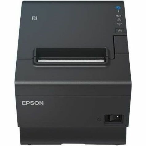 Epson OmniLink TM-T88VII Direct Thermal Printer - Monochrome - Receipt Print - Ethernet - USB - USB Host - With Cutter - Black - 19.69 in/s Mono - 180 dpi