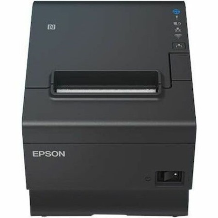 Epson OmniLink TM-T88VII Direct Thermal Printer - Monochrome - Receipt Print - Ethernet - USB - USB Host - With Cutter - Black - 19.69 in/s Mono - 180 dpi