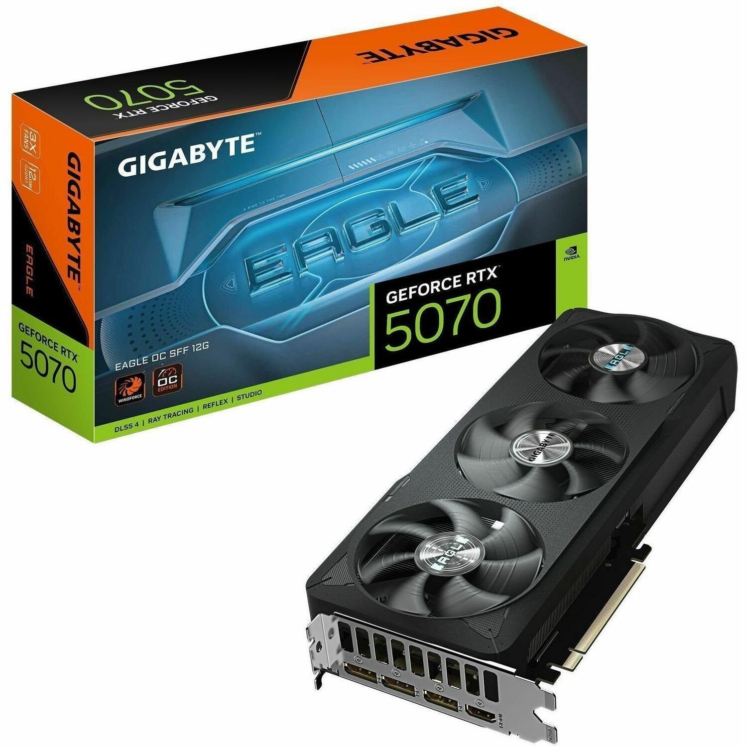 GIGABYTE NVIDIA GeForce RTX 5070 Graphic Card - 12 GB GDDR7