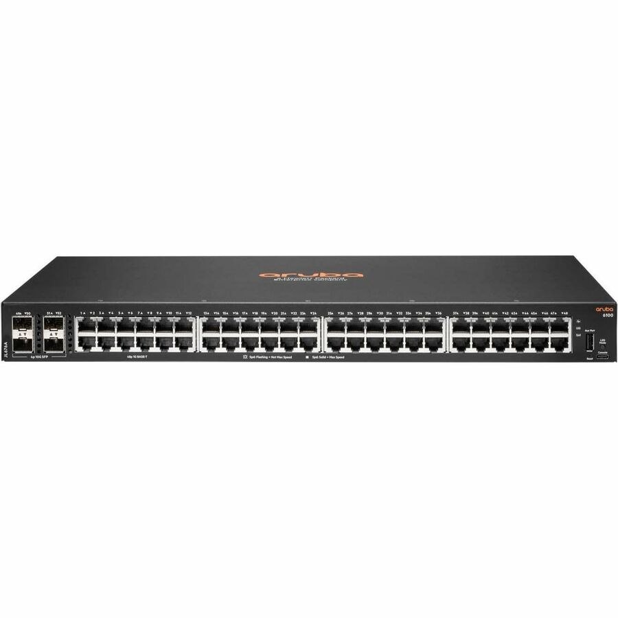 HPE Networking CX 6100 48G 4SFP+ Switch