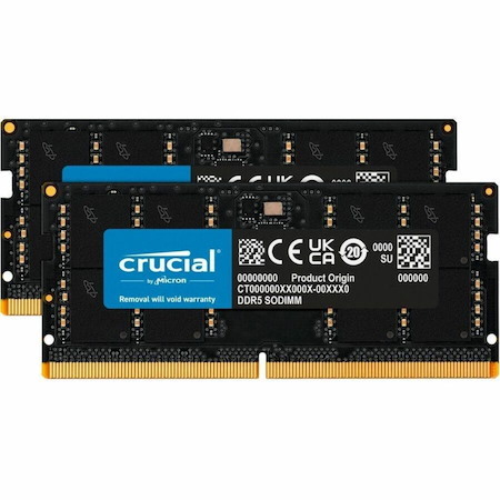 Micron 96GB (2x 48GB) DDR5 SDRAM Memory Kit